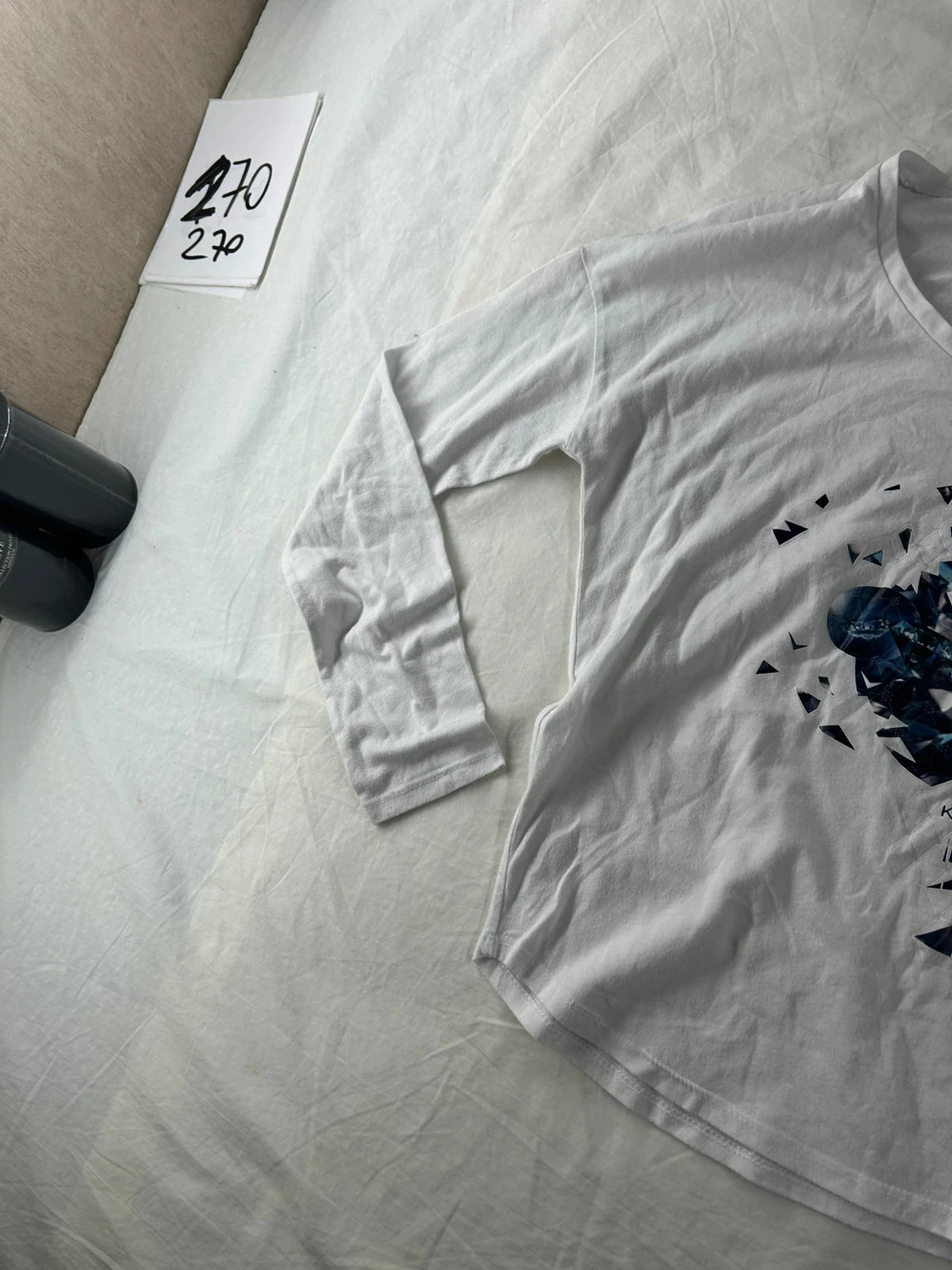 Blusa de mangas longas branca Kookaï tamanho XS – photo 4